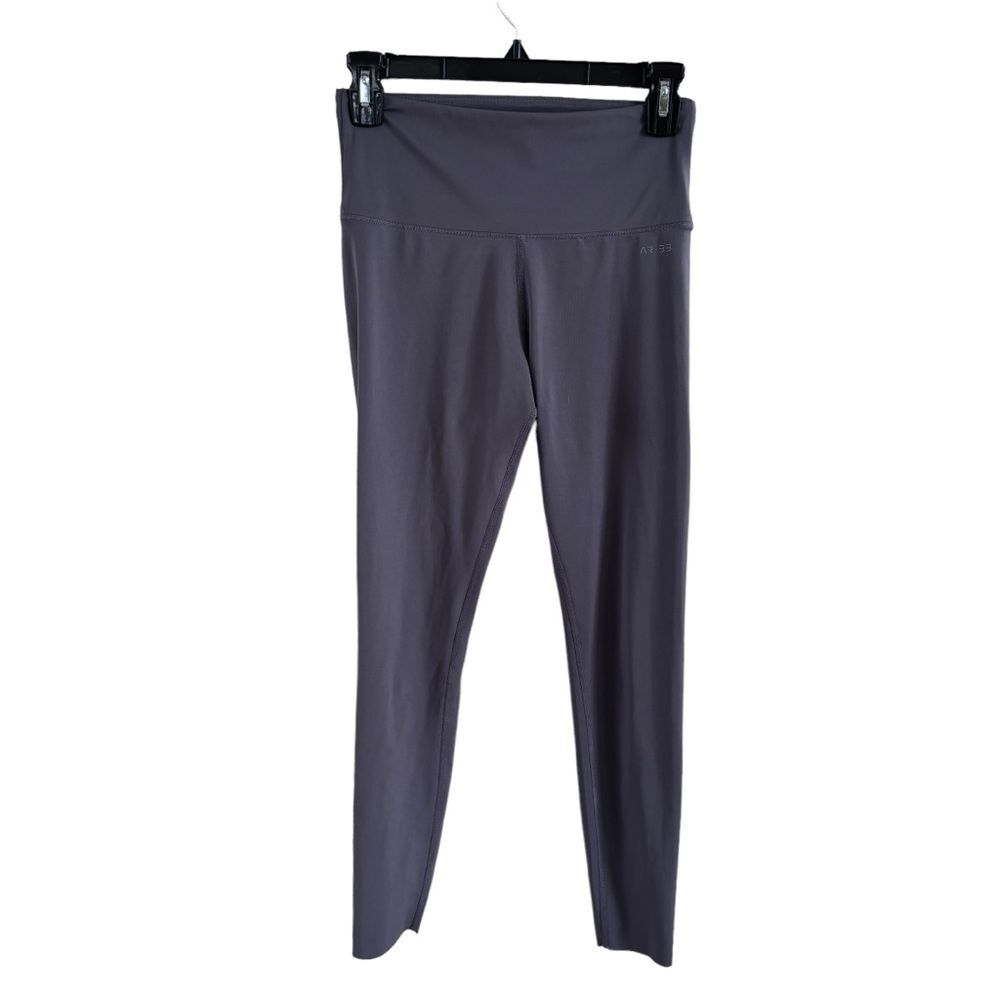 AR-33 Purple Leggings Raw Hem Sz S